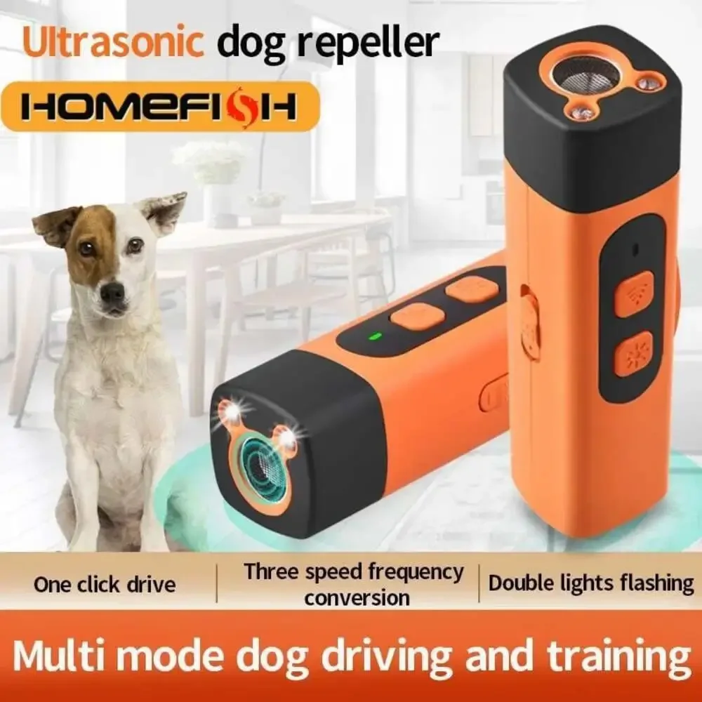 Pet Training Control Device Rechargeable Ultrasonic Dog Barking Deterrent Traine